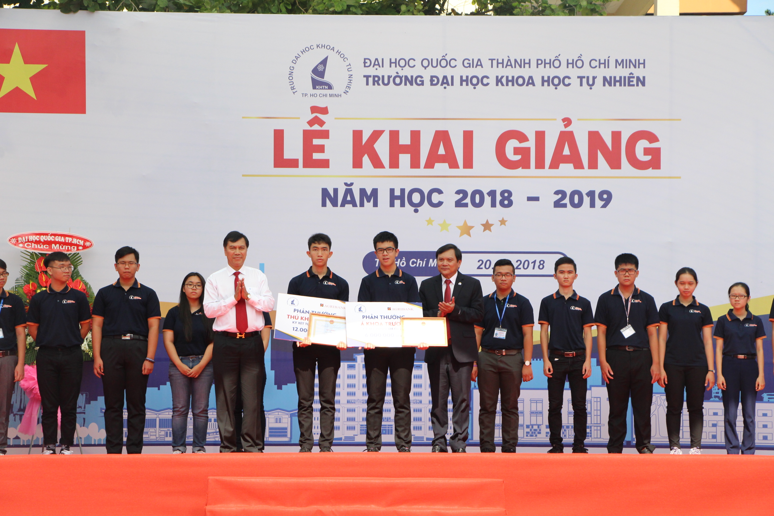 Trường ĐH KHTN, ĐHQG-HCM khai giảng năm học mới 2018-2019