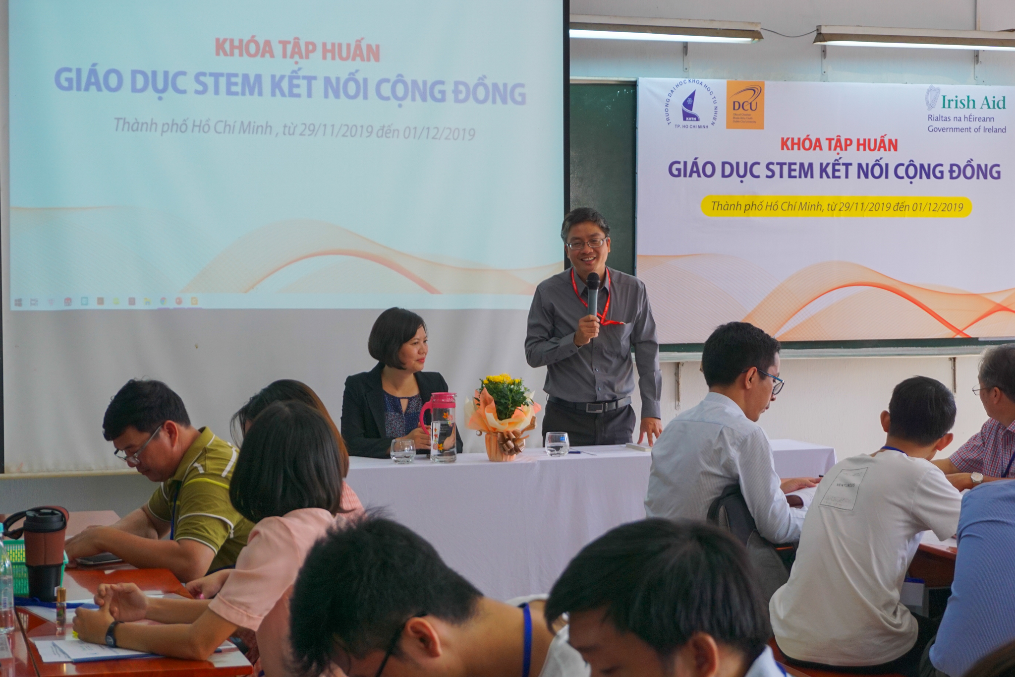 Khóa tập huấn “Giáo dục STEM kết nối cộng đồng” Tháng 11.2019