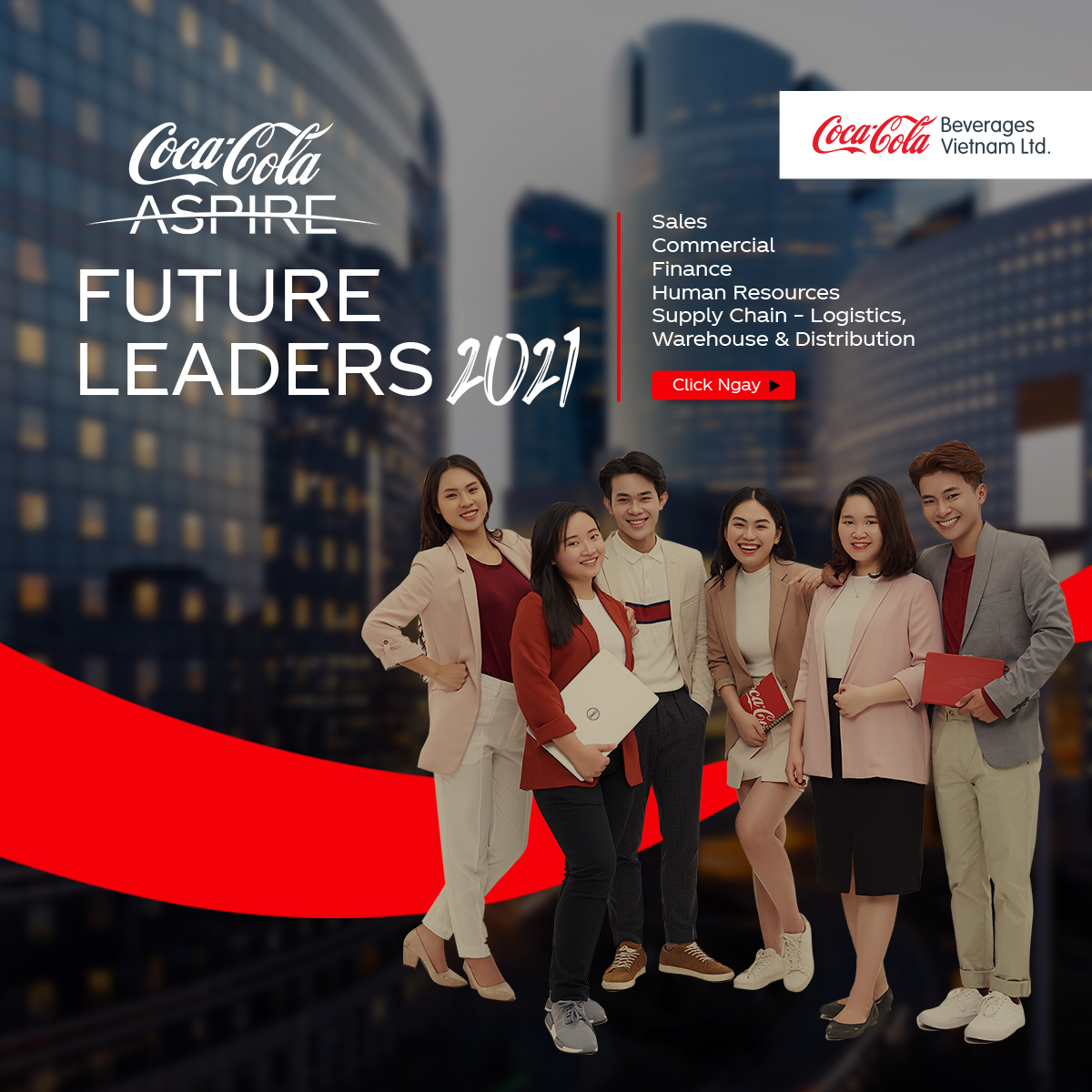 THÔNG BÁO CHƯƠNG TRÌNH TUYỂN DỤNG: NHÀ LÃNH ĐẠO THẾ HỆ MỚI 2021 (ASPIRE FUTURE LEADERS)