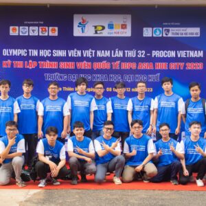 THÀNH TÍCH CAO TẠI KỲ THI OLYMPIC TIN HỌC SINH VIÊN VIỆT NAM VÀ LẬP TRÌNH SINH VIÊN QUỐC TẾ ICPC ASIA 2023