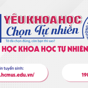 TRƯỜNG ĐẠI HỌC KHOA HỌC TỰ NHIÊN, ĐHQG-HCM MỞ NGÀNH MỚI, TĂNG CHỈ TIÊU TUYỂN SINH