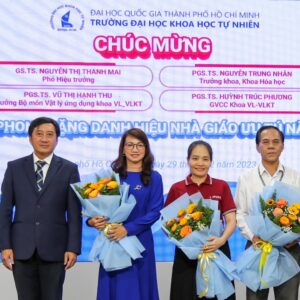 CHÚC MỪNG THẦY CÔ ĐƯỢC PHONG TẶNG DANH HIỆU NHÀ GIÁO ƯU TÚ