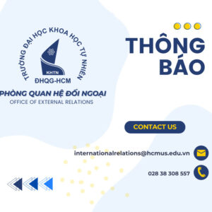 [Thông báo] Buổi chia sẻ của diễn giả Hoa Kỳ với sinh viên lĩnh vực STEM – Trường ĐH Quốc tế, ĐHQG-HCM