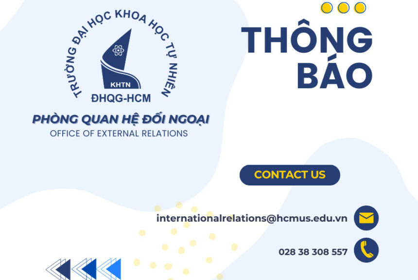 [THÔNG BÁO] Chương trình tài trợ trong khuôn khổ quan hệ đối tác VQ Anh – Việt Nam từ Bristish Council tháng 8/2024