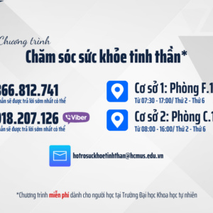 Chương trình Chăm sóc sức khỏe tinh thần người học tại tài xỉu online
