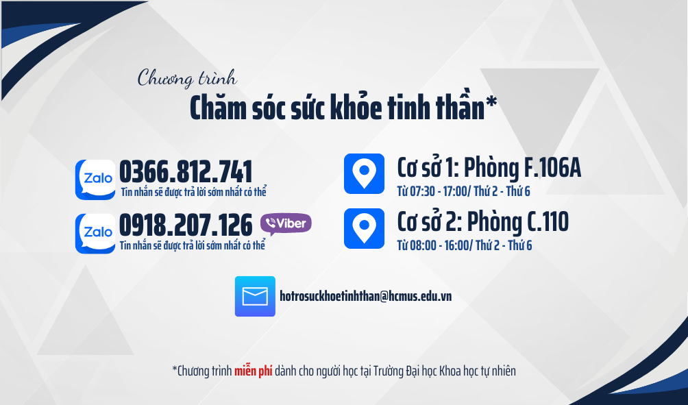 Chương trình Chăm sóc sức khỏe tinh thần người học tại tài xỉu online
