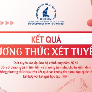 THÔNG BÁO: ĐIỂM CHUẨN TRÚNG TUYỂN PHƯƠNG THỨC XÉT TUYỂN 6 NĂM 2024