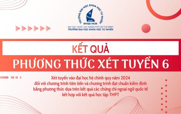 THÔNG BÁO: ĐIỂM CHUẨN TRÚNG TUYỂN PHƯƠNG THỨC XÉT TUYỂN 6 NĂM 2024