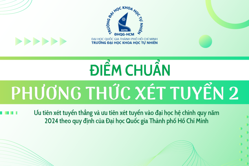 THÔNG BÁO: ĐIỂM CHUẨN TRÚNG TUYỂN PHƯƠNG THỨC XÉT TUYỂN 2 NĂM 2024