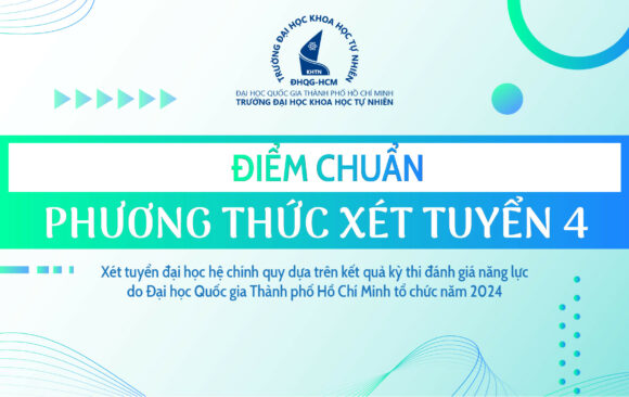 THÔNG BÁO: ĐIỂM CHUẨN TRÚNG TUYỂN DỰA TRÊN KẾT QUẢ  KỲ THI ĐÁNH GIÁ NĂNG LỰC CỦA ĐHQG-HCM NĂM 2024