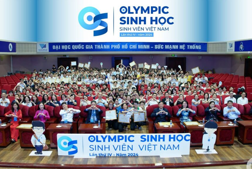 TRƯỜNG ĐH KHOA HỌC TỰ NHIÊN ĐĂNG CAI TỔ CHỨC THÀNH CÔNG OLYMPIC SINH HỌC SINH VIÊN VIỆT NAM