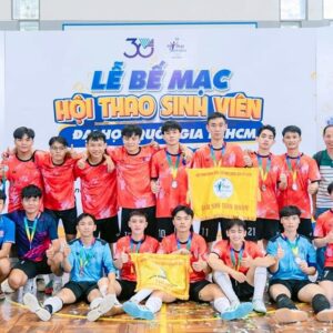 TRƯỜNG ĐẠI HỌC KHOA HỌC TỰ NHIÊN XUẤT SẮC GHI DẤU TÊN TUỔI TẠI HỘI THAO SINH VIÊN ĐHQG-HCM 2024 VỚI GIẢI NHÌ TOÀN ĐOÀN