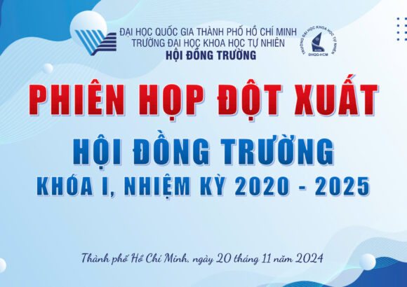 PHIÊN HỌP HỘI ĐỒNG TRƯỜNG ĐỘT XUẤT KHÓA I, NHIỆM KỲ 2020-2025